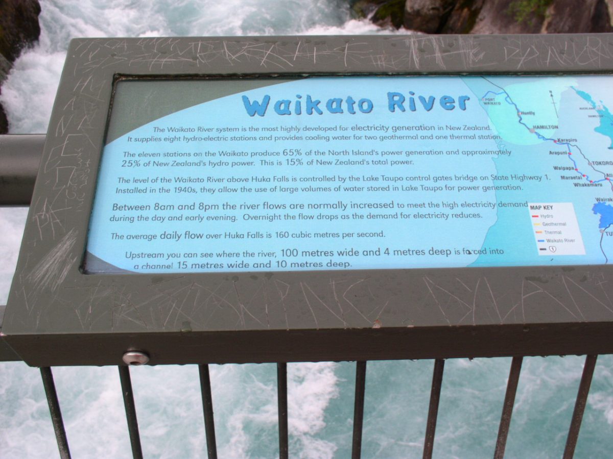 Some info about the most popular sight in Taupo